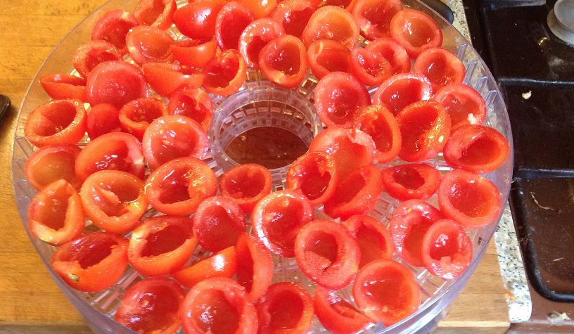 томаты перед сушкой